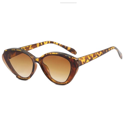 PPFVVTV Cat Eye Sonnenbrille Vintage Gläser Rahmen Retro UV400 Schutz Brillen Mode Brillen für Frauen (7) von PPFVVTV