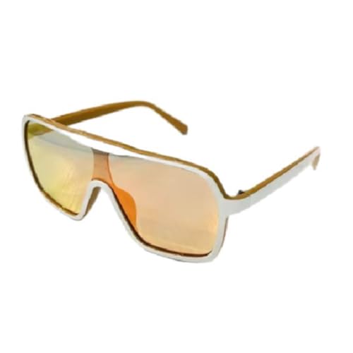 PPFVVTV Farbige Sonnenbrillen, Freizeitbrillen für Damen, Luxus-Sonnenschutzgläser mit großem Rahmen (2) von PPFVVTV