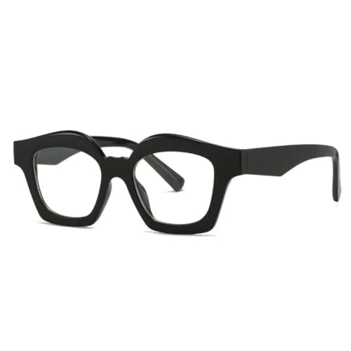 PPFVVTV Modische Cat Eye Damen-Sonnenbrille, Sonnenschutz, Schatten, Damen-Sonnenbrille, UV400 (schwarz/klar) von PPFVVTV
