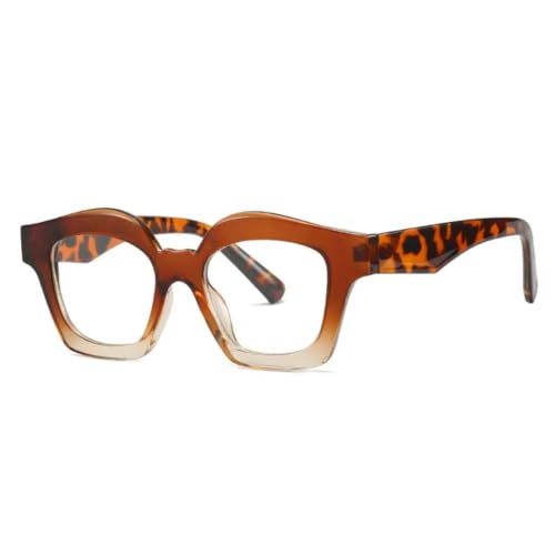 PPFVVTV Modische Cat Eye Damen-Sonnenbrille, Sonnenschutz, Schatten, UV400 (teeklar) von PPFVVTV