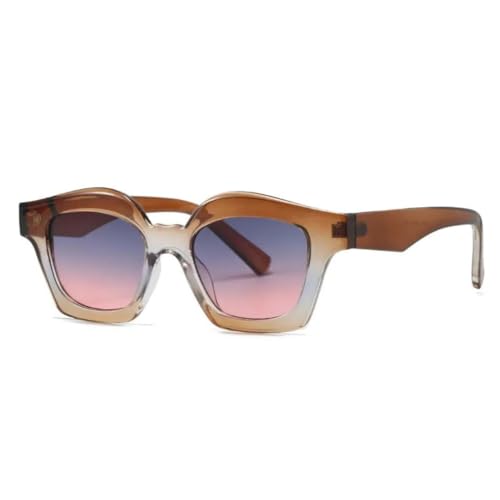 PPFVVTV Modische Cat Eye Damen-Sonnenbrille mit Sonnenschutz, Schatten, UV400 (Teerosa) von PPFVVTV