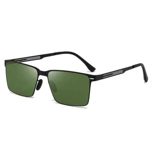 PPFVVTV Modische Sonnenbrille, UV-Schutz-Sonnenbrille (Schwarzgrün) von PPFVVTV