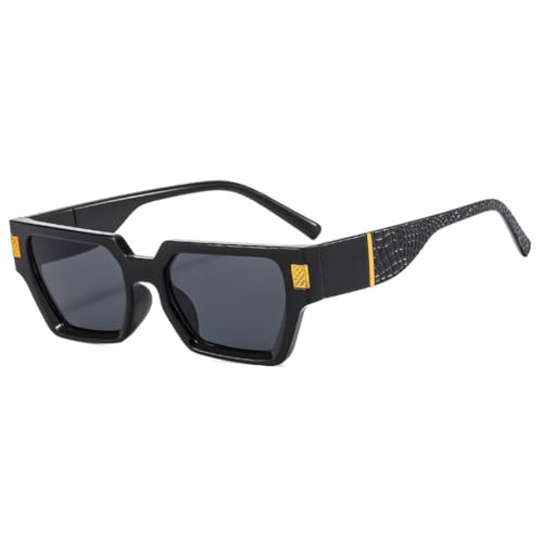 PPFVVTV Rechteckige Sonnenbrille Retro Lady Brille Luxuriöse Sonnenbrille Brillen (1) von PPFVVTV
