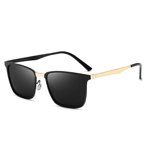 PPFVVTV Sonnenbrille für Männer und Frauen Rahmen Fashion Uv400 (Gold) von PPFVVTV