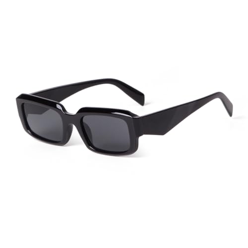 PPFVVTV Trend Grüne Rechteckige Sonnenbrille Damen Rechteckige Dekor Sonnenbrille Herren Shades Brillen (1) von PPFVVTV