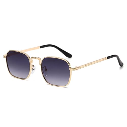 PPFVVTV Trendige Sonnenbrille im ovalen Stil mit schwarzer Tönung (Grau) von PPFVVTV