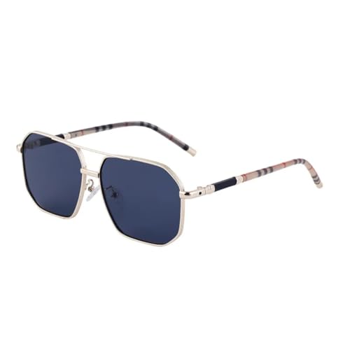 PPFVVTV Vintage Herren Sonnenbrille Braun Luxus Retro Klassische Sonnenbrille für Mann UV400 (TTYJ388-1) von PPFVVTV