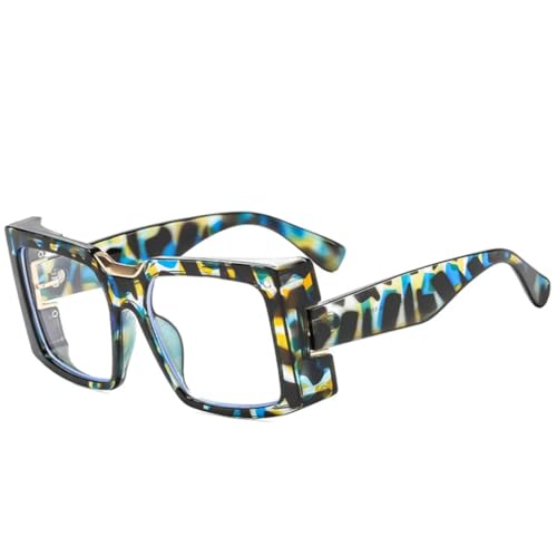 PPFVVTV Vintage Steampunk Sonnenbrille Luxus Trend Herren Sonnenbrille Outdoor Driving Shade Eyewear Unisex UV400 (Blume klar) von PPFVVTV