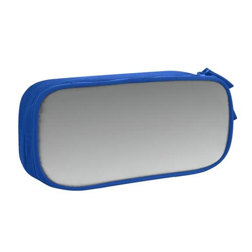 Federmäppchen mit Ombré-Aufdruck in Weiß bis Schwarz, zur Aufbewahrung von Kosmetika, Kunstwerkzeugen, Studenten, Lehrer, vielseitig einsetzbar, blau, Einheitsgröße, Schulranzen-Set Federmäppchen mit Ombré-Aufdruck in Weiß bis Schwarz, zur Aufbewahrung von Kosmetika, Kunstwerkzeugen, Studenten, Lehrer, vielseitig einsetzbar, blau, Einheitsgröße, Schulranzen-Set von PPHGUT