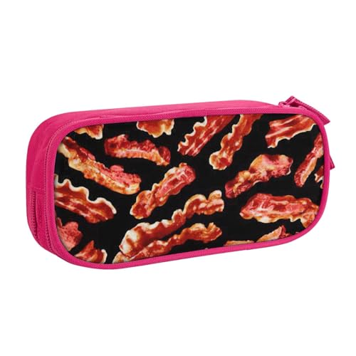 Federmäppchen mit Speckmuster, zur Aufbewahrung von Kosmetika, Kunstwerkzeugen, Studenten, Lehrer, vielseitig einsetzbar, rose, Einheitsgröße, Schulranzen-Set von PPHGUT