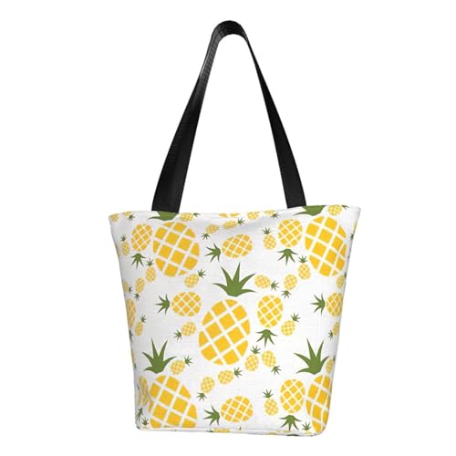 PPHGUT Ananas-Druck Funktionelle Umhängetasche Bequeme Crossbody-Taschen Trendy Laufen Reisen Ausflüge von PPHGUT