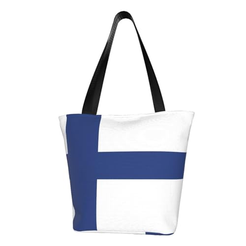 PPHGUT Funktionelle Umhängetasche mit finnischer Flagge, bequeme Umhängetasche, trendig, Laufen, Reisen, Ausflüge PPHGUT Funktionelle Umhängetasche mit finnischer Flagge, bequeme Umhängetasche, trendig, Laufen, Reisen, Ausflüge von PPHGUT