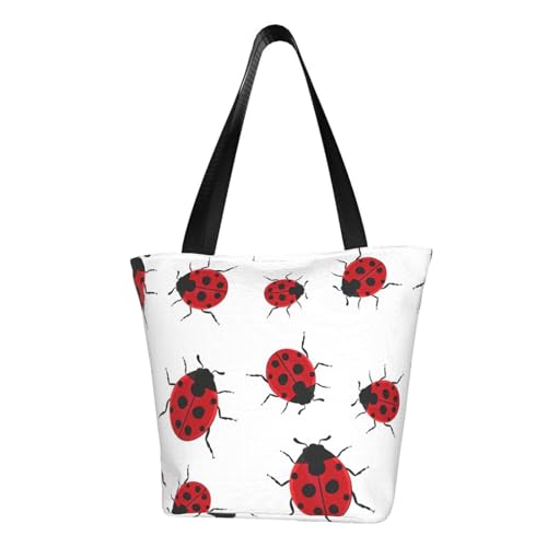 PPHGUT Ladybug Print Funktionelle Umhängetasche Bequeme Crossbody Taschen Trendy Laufen Reisen Ausflüge von PPHGUT