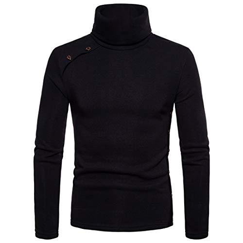 Herren Rollkragenpullover Lässig gerippt Slim Fit Strickpullover High Roll Neck Basic Pullover Herren Basic Pullover Slim Fit Strickwaren Herren Rollkragenpullover Rollkragenpullover Slim Fit Pullover von PPPPA