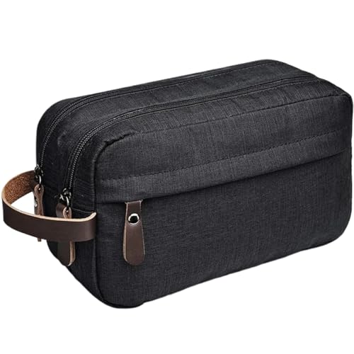 Reise-Toilettenbeutel Mann Make-Up Tasche Hängen Reise Lagerung Fällen Frauen Toilettenartikel Organizer wasserdichte Weibliche Waschen Handtaschen(Black) von PPQIRU
