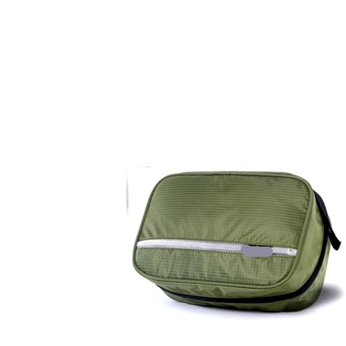 Reise-Toilettenbeutel Zipper Mann Frauen wasserdichte Make-Up Tasche Kosmetik Beauty Case Organizer Kulturbeutel Kits Lagerung Reise Waschen Beutel(Green) von PPQIRU
