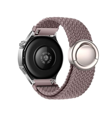 18/20/22mm Nylonarmband for Samsung Watch 7 6 5 4 Armband for Huawei Watch GT4 5 41mm 46mm GT5 Pro 42mm Armband ersetzen Zubehör(SmokePurple,22mm) von PPzsyxx