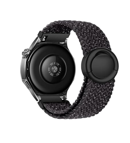 18/20/22mm Nylonarmband for Samsung Watch 7 6 5 4 Armband for Huawei Watch GT4 5 41mm 46mm GT5 Pro 42mm Armband ersetzen Zubehör(Starry Black,20mm) von PPzsyxx