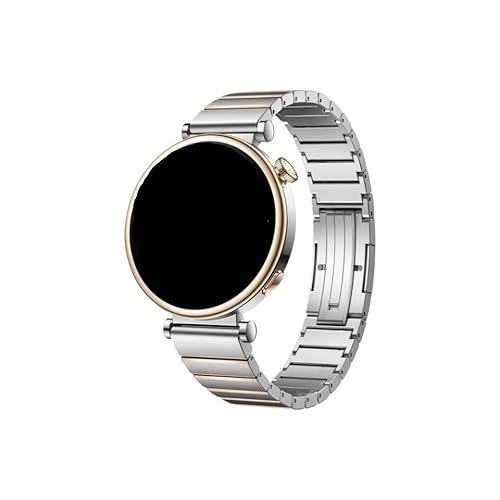 18mm Metallarmband for Huawei Watch GT5 GT4 41mm GT5 Pro 42mm Damen Ersatzarmband aus Edelstahl(Silver,For GT5 Pro 42MM) von PPzsyxx