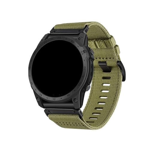 22 mm 26 mm Nylon-Quick-Fit-Armband for Garmin Tactix7pro Fenix ​​7X 8 7 Pro Fenix ​​6X 6 5X 5Plus Uhrenzubehör(Army Green,26mm(Fenix8 51mm)) von PPzsyxx