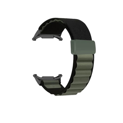 Armband for Samsung Galaxy Watch7 Ultra 47mm Band Alpine Loop for GALAXY ULTRA Armbänder(Black green) von PPzsyxx