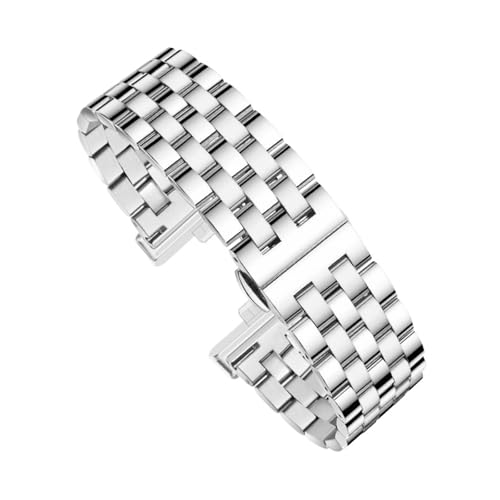 Edelstahlarmband for Huawei Watch Fit3 Fit4 Fit4Pro Männer und Frauen Metall ersetzen Armband Zubehör(Silver,For Fit 4 Pro) von PPzsyxx