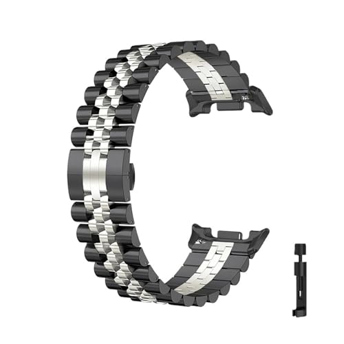 Edelstahlarmband for Samsung Galaxy Watch 8/8Classic Metallarmband for Galaxy Ultra 47mm 2025 Band Correas Zubehör(BS,For Watch 7 Ultra) von PPzsyxx