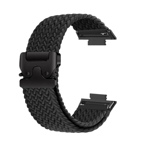 Elastisches geflochtenes Nylon-Schlaufenband for Huawei Watch Fit 4/3 Armband for Huawei Fit 4 Pro Männer Frauen Ersatzarmband Zubehör(BB,For Fit 3) von PPzsyxx