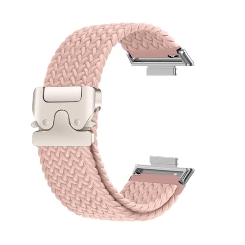 Elastisches geflochtenes Nylon-Schlaufenband for Huawei Watch Fit 4/3 Armband for Huawei Fit 4 Pro Männer Frauen Ersatzarmband Zubehör(SandPS,For Fit 4/4 Pro) von PPzsyxx