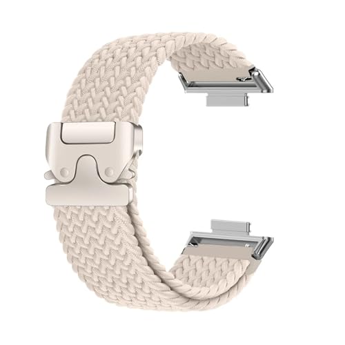 Elastisches geflochtenes Nylon-Schlaufenband for Huawei Watch Fit 4/3 Armband for Huawei Fit 4 Pro Männer Frauen Ersatzarmband Zubehör(StarS,For Fit 3) von PPzsyxx