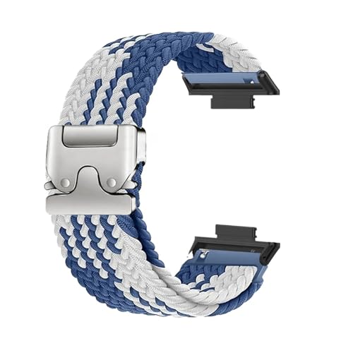 Elastisches geflochtenes Nylon-Schlaufenband for Huawei Watch Fit 4/3 Armband for Huawei Fit 4 Pro Männer Frauen Ersatzarmband Zubehör(ZUWB,For Fit 4/4 Pro) von PPzsyxx