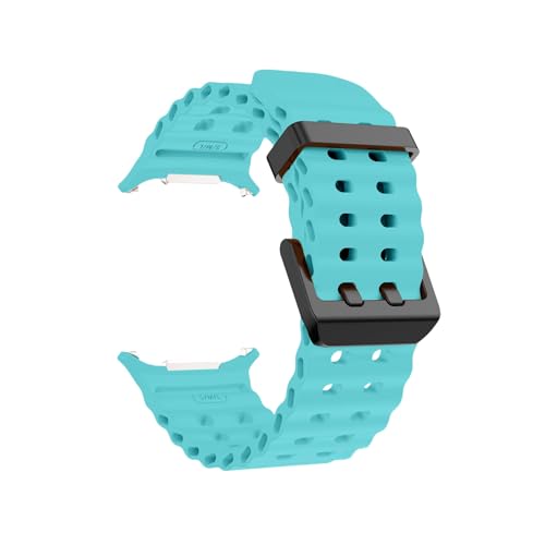 For Samsung Watch Ultra 47 mm. Schnellmontage. Atmungsaktives Silikonarmband. for Watch 7. Ersetzen Sie das Armband.(Green) von PPzsyxx