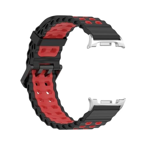 Silikonarmband for Samsung Galaxy Watch 8 40 44mm Band for Galaxy 8Classic 46mm Sport atmungsaktives Armband Zubehör(BRS,For Watch 8-40-44mm) von PPzsyxx