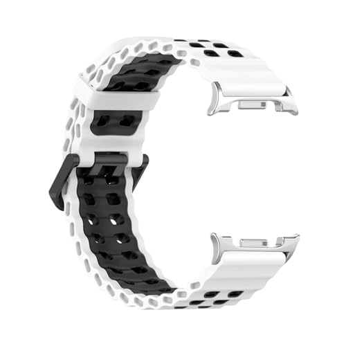 Silikonarmband for Samsung Galaxy Watch 8 40 44mm Band for Galaxy 8Classic 46mm Sport atmungsaktives Armband Zubehör(WBS,For Watch 8-40-44mm) von PPzsyxx