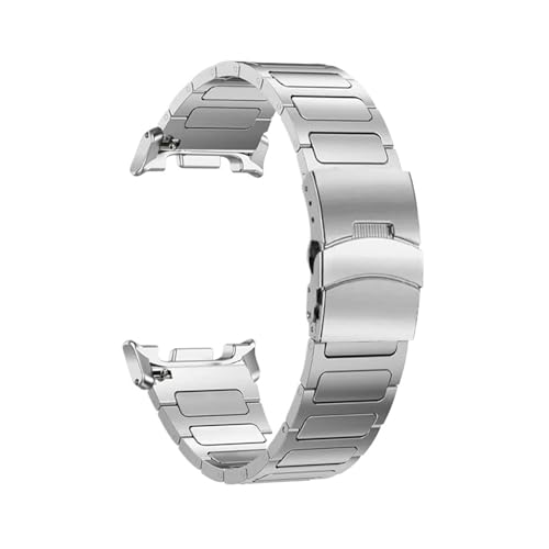 Titan-Business-band for Samsung Galaxy Watch 8 Ultra 2, Armband for Watch8 40 44mm Classic 46mm, Ersatzarmband Zubehör(Silver,For 8 Classic 46mm) von PPzsyxx