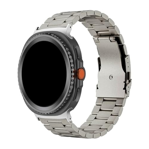 Titanarmband for Samsung Galaxy Watch 8 44 40mm, klassisches 46mm, Herrenarmband for Galaxy Watch Ultra 47mm, ersetztes Armband Zubehör(Titanium,For Galaxy 8 40 44mm) von PPzsyxx