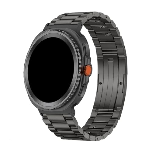 Titanarmband for Samsung Galaxy Watch Ultra 2025 47mm Armband for Watch 8 40mm 44mm 8Classic 46mm Band Armband Quick Fit Zubehör(Grey,For Galaxy 8 44mm) von PPzsyxx