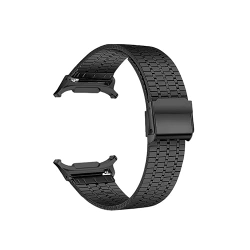 Uhrenarmband for Samsung Galaxy Watch 7 Ultra 47MM Metall Edelstahl Armband Correa for Watch7 Ultra Band(Black) von PPzsyxx
