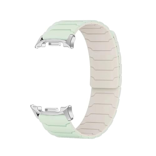 Weiches Silikonband for Samsung Galaxy Watch 8 44mm 40mm, Ersatz-Schlaufenarmband for Watch8 Classic 46mm, Zubehör Zubehör(Mint starlight,For Watch 8 44mm) von PPzsyxx