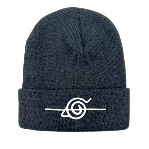 PQKL-party Beanie Mütze, Akatsuki Mütze, Sasuke Mütze Jungen, Akatsuki Strickmütze, Sasuke Strickmütze, Winter Beanie Mützen, Akatsuki Mütze Strickmütze Unisex für Kinder Teenager Fan Geschenk von PQKL-party