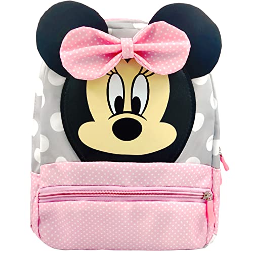 PQKL-party Minnie Rucksack, Minnie Rucksack Kindergarten, Kindergartenrucksack Mädchen, Minnie Rucksack Kindergarten, Minnie Rucksack Mädchen Rucksack Kindergarten Kinderrucksack für 3-5 Jahre von PQKL-party