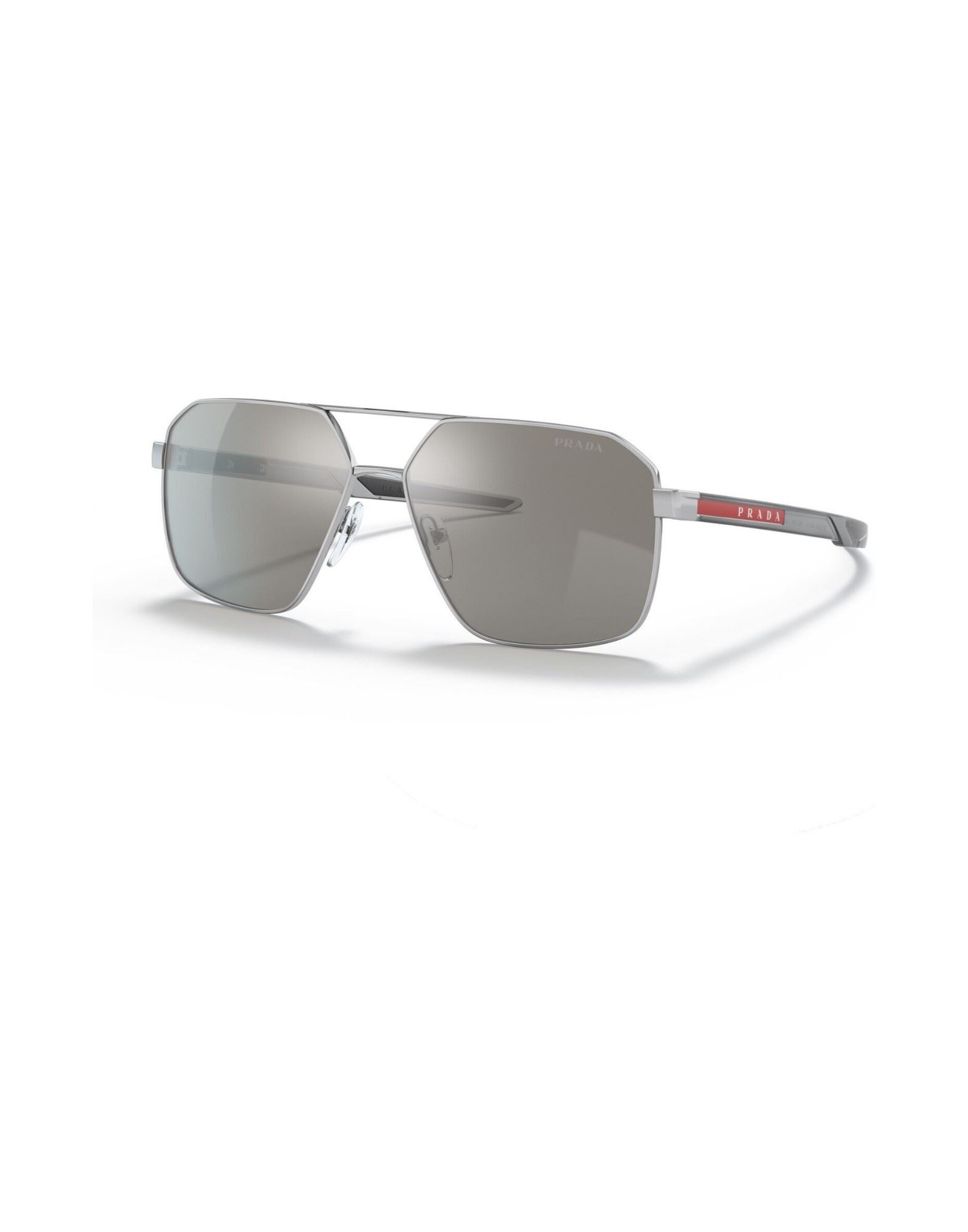 PRADA LINEA ROSSA Sonnenbrille Herren Hellgrau von PRADA LINEA ROSSA