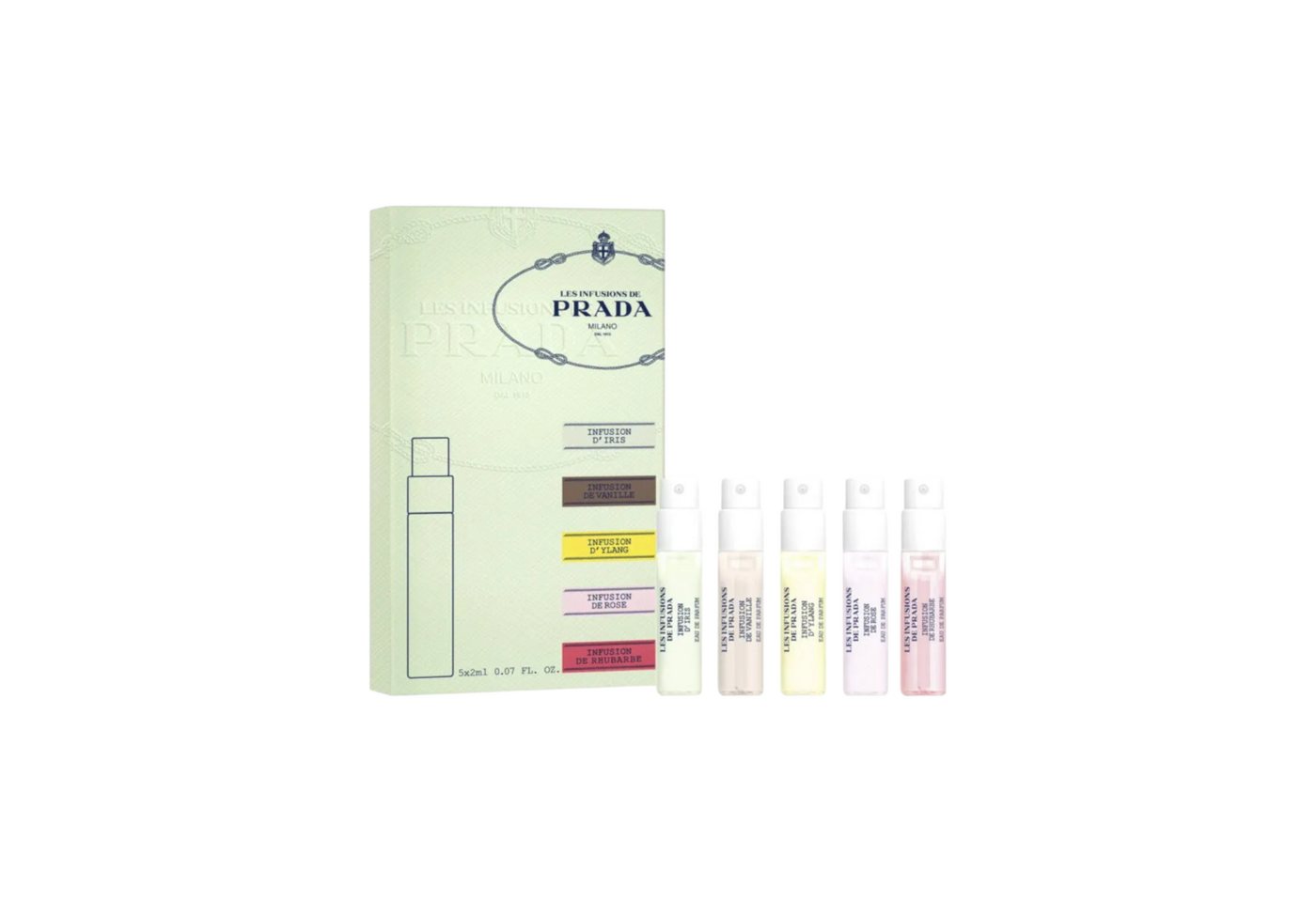 PRADA Duft-Set Prada Les Infusions Discovery Set, 5-tlg. von PRADA