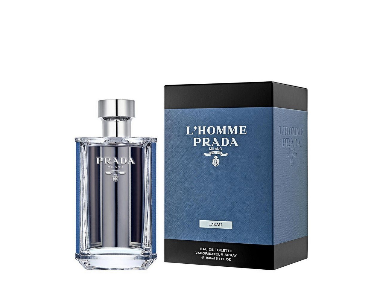 PRADA Eau de Toilette LHomme, Glasflakon, Parfüm EDT, Herrenduft von PRADA
