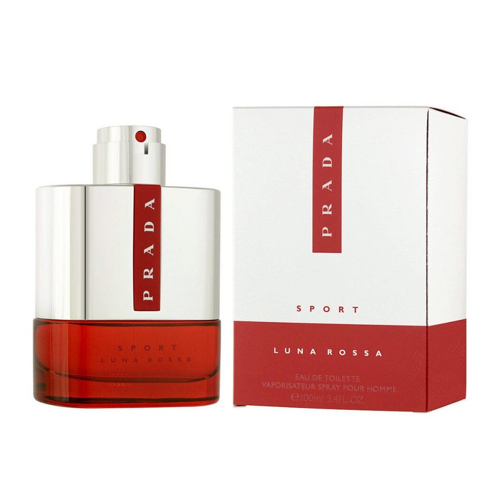 PRADA Eau de Toilette Luna Rossa Sport, Glasflakon, Parfüm EDT, Herrenduft von PRADA