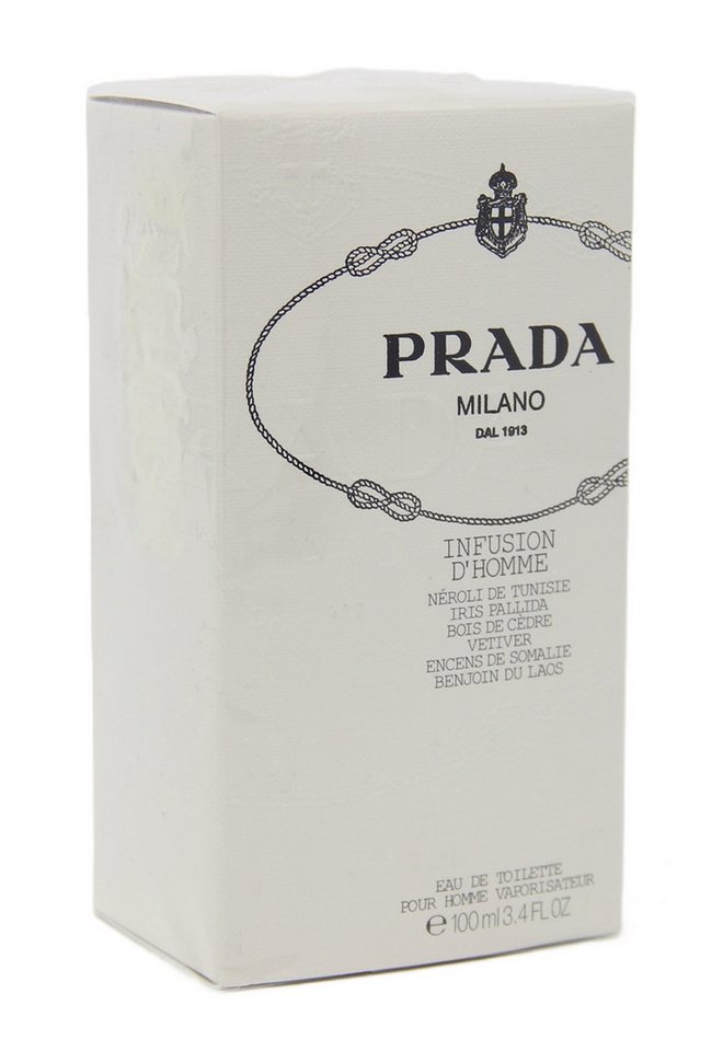 PRADA Eau de Toilette Prada Milano Infusion D'Homme Eau de Toilette Vapo 100ml von PRADA
