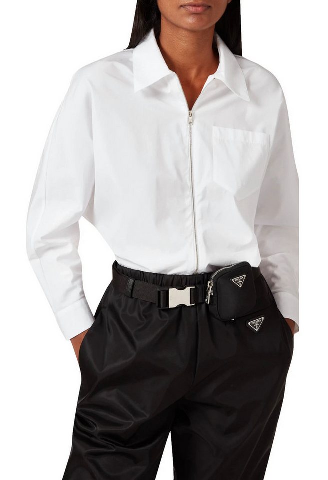 PRADA Gürteltasche Gürtel mit Mini Pouch Tasche Bauchtasche Unisex, Herausnehmbare Mini-Pouch bietet Platz für Kleinigkeiten von PRADA