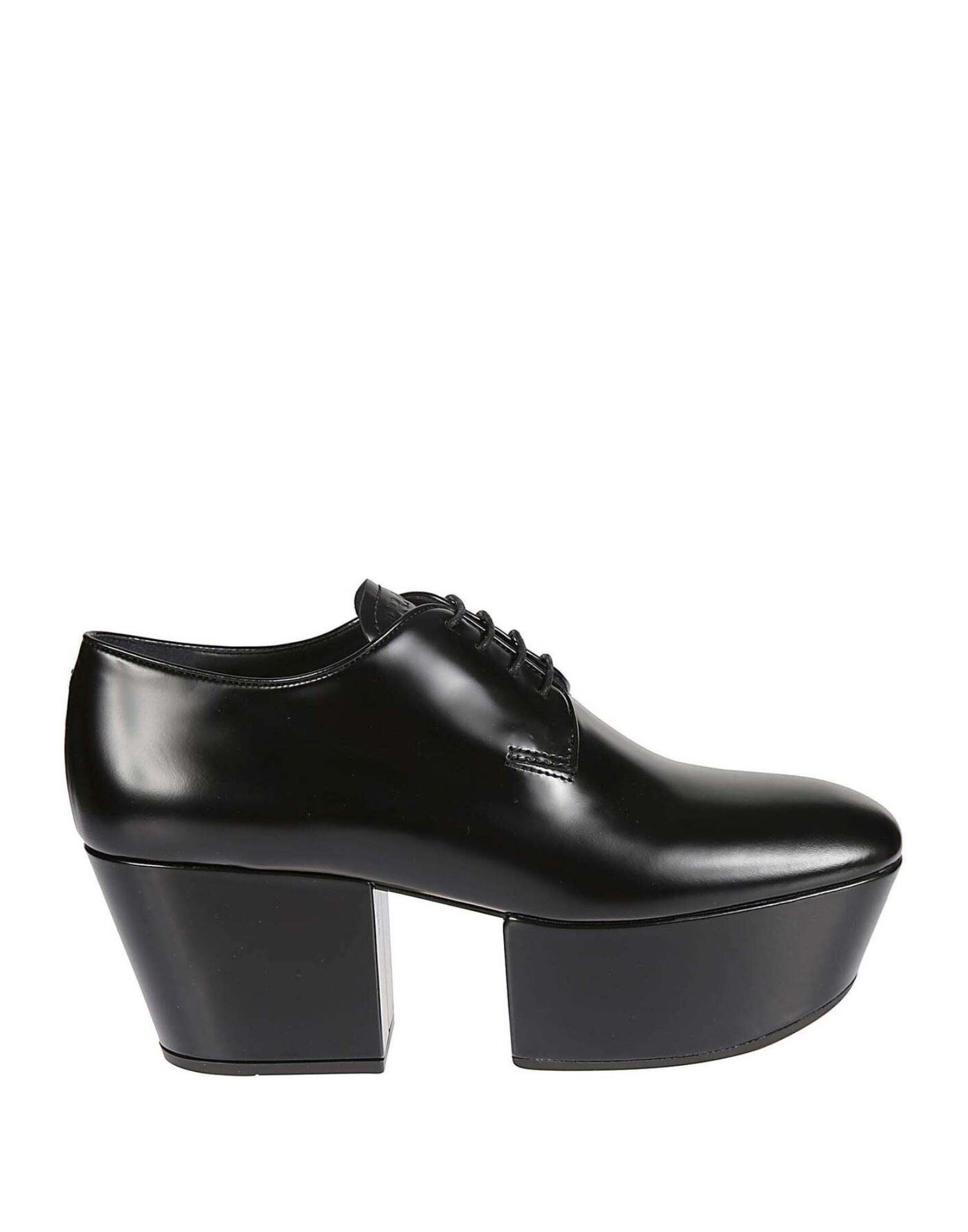 PRADA Schnürschuh Damen Schwarz von PRADA