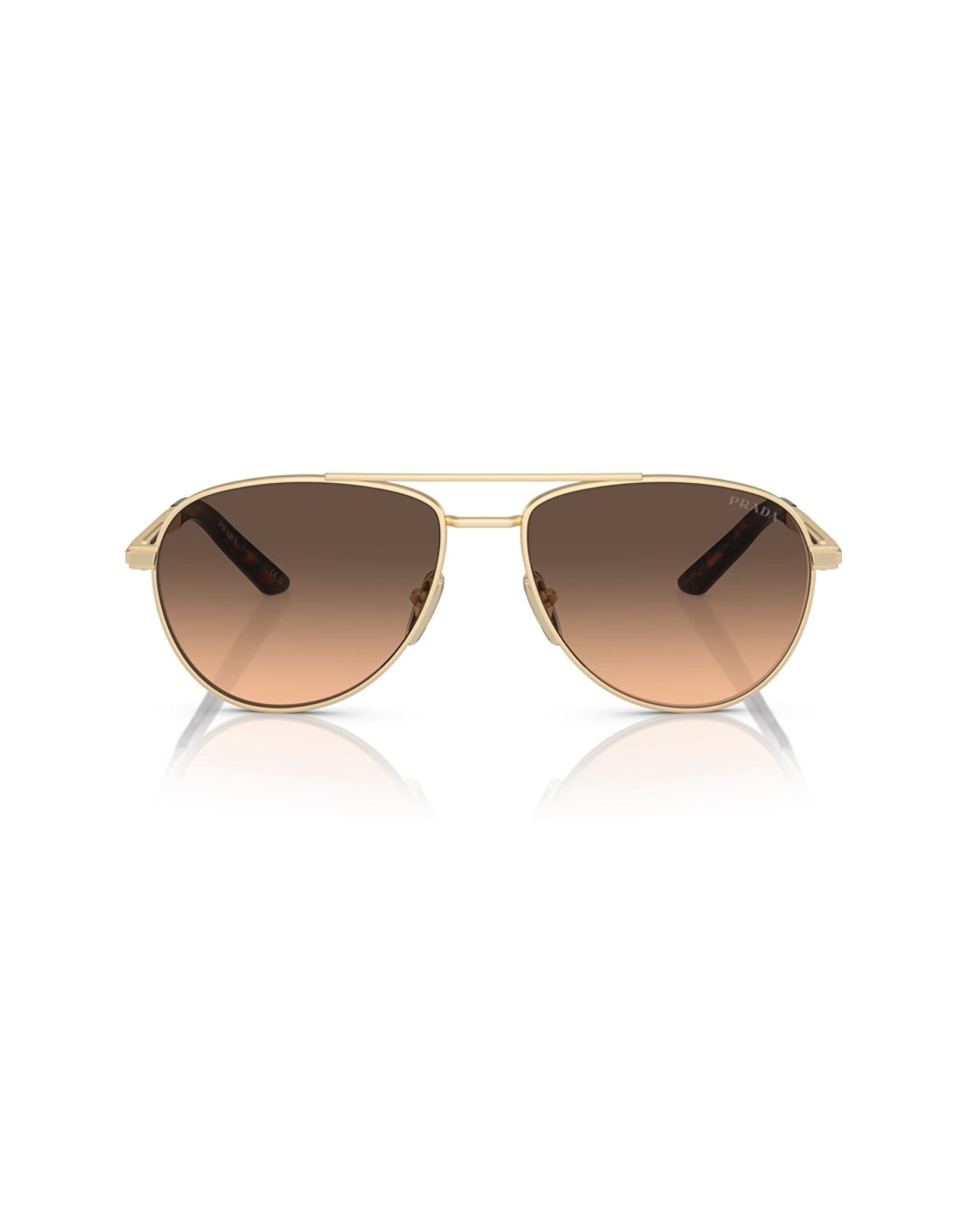 PRADA Sonnenbrille Damen Gold von PRADA