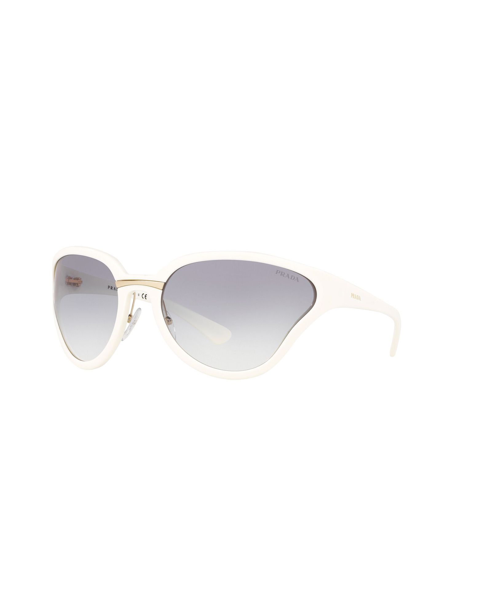 PRADA Sonnenbrille Damen Weiß von PRADA